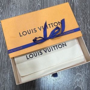 LOUIS Vuitton Box and Dust Cover for Wallett